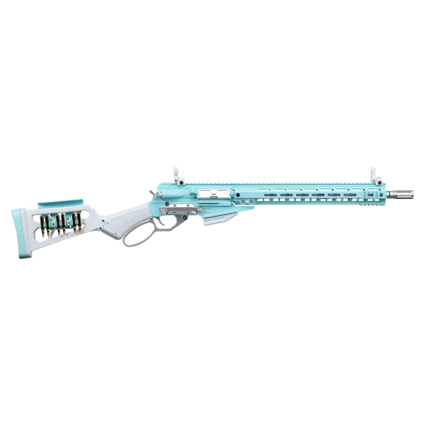 G&G LevAR 15" Gas Powered Lever Action Rifle - Macaron Blue