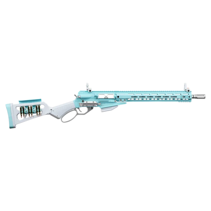 G&G LevAR 15" Gas Powered Lever Action Rifle - Macaron Blue