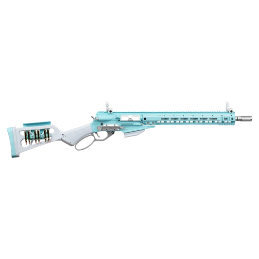 G&G LevAR 15" Gas Powered Lever Action Rifle - Macaron Blue