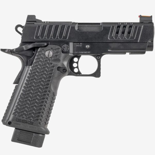 G&G STP45 Pro Pistol - 7.4" Black (Inc. Case + 2x Mags)