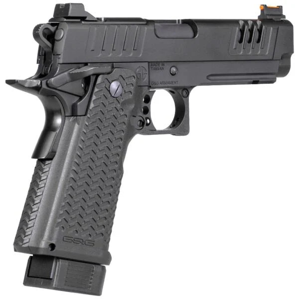 G&G STP45 Pro Pistol - 8" Black (Inc. Case + 2x Mags)