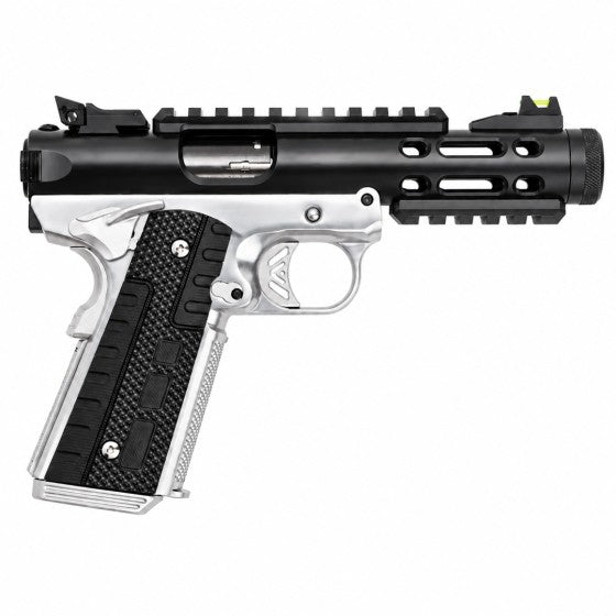 Galaxy 1911 (Black-Silver) GBB Airsoft Pistol