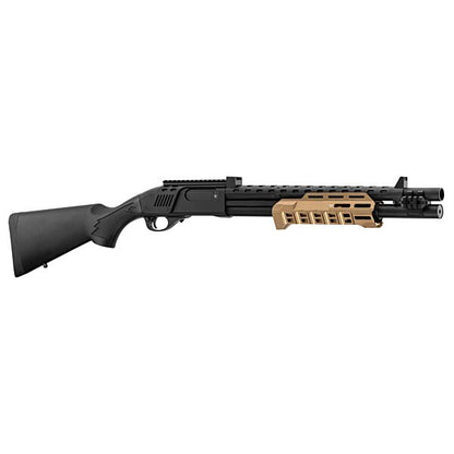 Golden Eagle Strike Industries M870 Pump Action Shotgun Replica Black and Tan