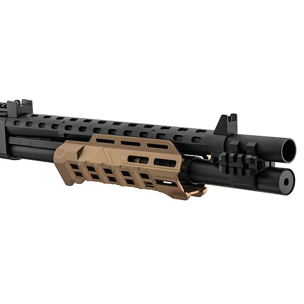 Golden Eagle Strike Industries M870 Pump Action Shotgun Replica Black and Tan
