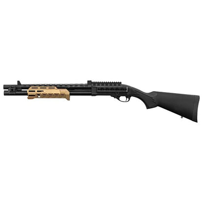 Golden Eagle Strike Industries M870 Pump Action Shotgun Replica Black and Tan