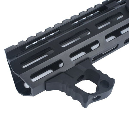 Rebel KeyMod & M-LOK TD Halo AR-15 Hand Stop - Black