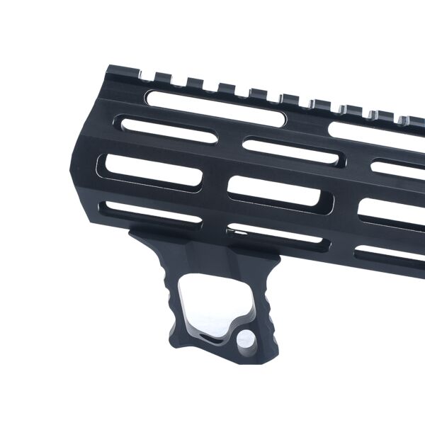 Rebel KeyMod & M-LOK TD Halo AR-15 Hand Stop - Black