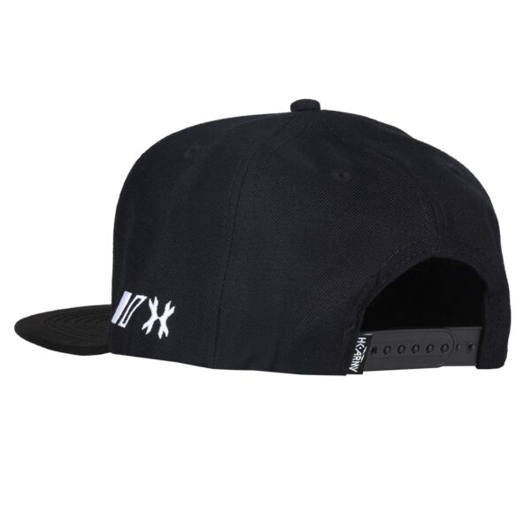 HK Army Snapback Split - Black/White