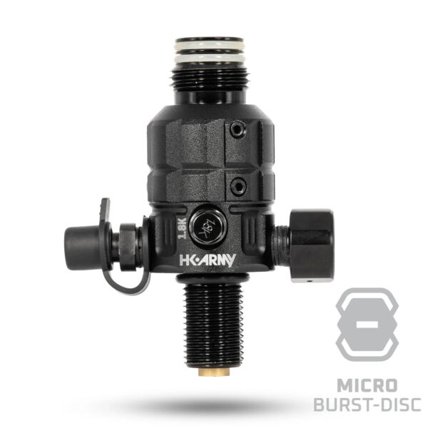 HK Army Turbine PRO 4500psi Regulator - Adjustable and Rotational - Black