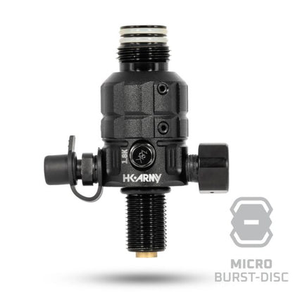 HK Army Turbine PRO 4500psi Regulator - Adjustable and Rotational - Black