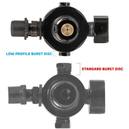 HK Army Turbine PRO 4500psi Regulator - Adjustable and Rotational - Black