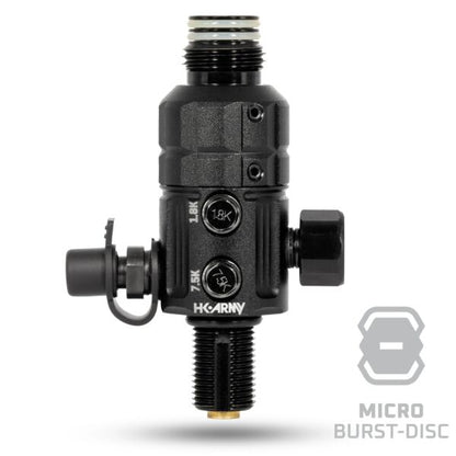 HK Army Turbine PRO Longbody 4500psi Regulator - Adjustable and Rotational - Black