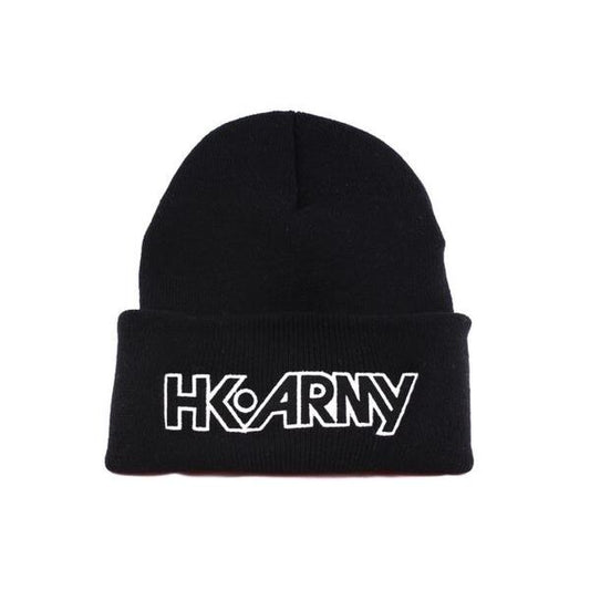 HK Army Typeface Beanie - Black