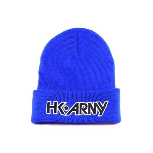 HK Army Typeface Beanie - Blue