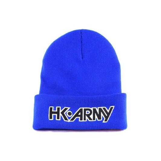 HK Army Typeface Beanie - Blue