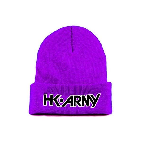 HK Army Typeface Beanie - Purple