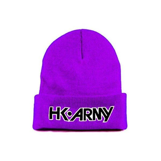 HK Army Typeface Beanie - Purple
