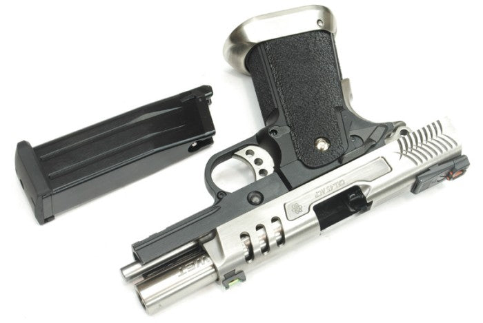 Hi-Capa 3.8 Deinonychus (Silver) GBB Airsoft Pistol