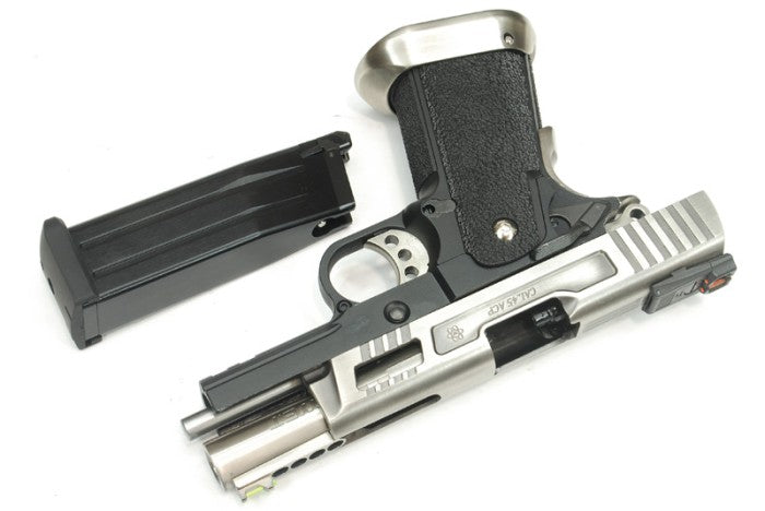 Hi-Capa 3.8 Velociraptor (Silver) GBB Airsoft Pistol