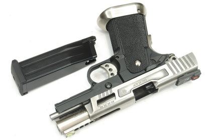 Hi-Capa 3.8 Velociraptor (Silver) GBB Airsoft Pistol