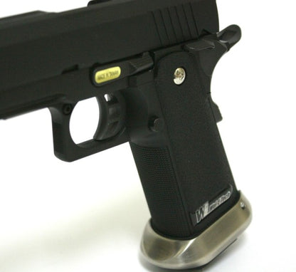 Hi-Capa 6.0 IREX (Black) (Blank-Silver Barrel) GBB Airsoft Pistol
