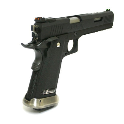 Hi-Capa 6.0 IREX (Black) (Inscription-Gold Barrel) GBB Airsoft Pistol
