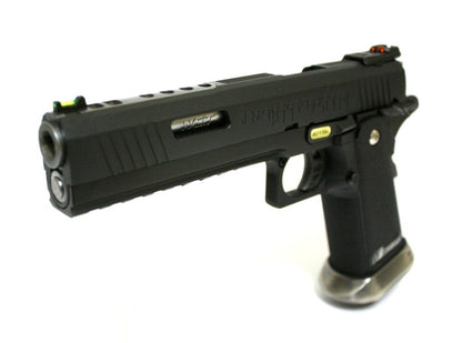 Hi-Capa 6.0 IREX (Black) (Inscription-Gold Barrel) GBB Airsoft Pistol
