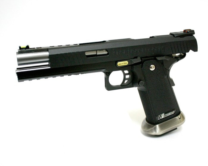 Hi-Capa 6.0 IREX (Black) (Inscription-Gold Barrel) GBB Airsoft Pistol