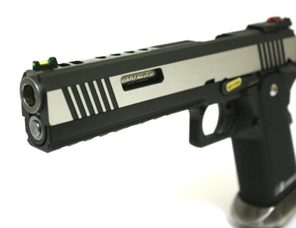 Hi-Capa 6.0 IREX (Silver) (Blank-Gold Barrel) GBB Airsoft Pistol