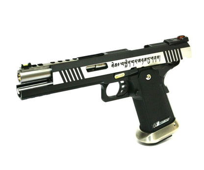 Hi-Capa 6.0 IREX (Silver) (Inscription-Silver Barrel) GBB Airsoft Pistol