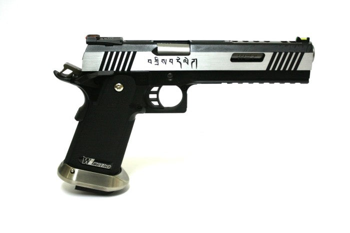 Hi-Capa 6.0 IREX (Silver) (Inscription-Silver Barrel) GBB Airsoft Pistol