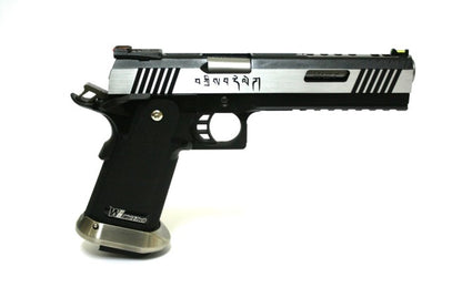 Hi-Capa 6.0 IREX (Silver) (Inscription-Silver Barrel) GBB Airsoft Pistol
