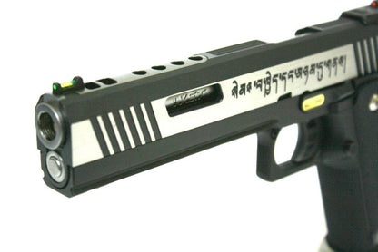 Hi-Capa 6.0 IREX (Silver) (Inscription-Silver Barrel) GBB Airsoft Pistol