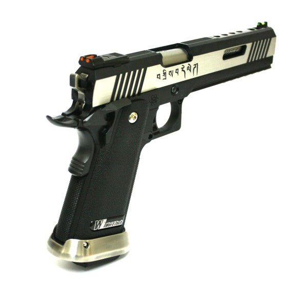 Hi-Capa 6.0 IREX (Silver) (Inscription-Silver Barrel) GBB Airsoft Pistol