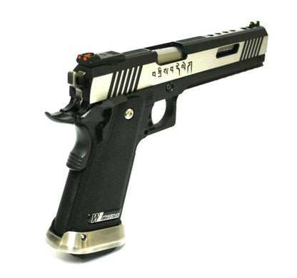 Hi-Capa 6.0 IREX (Silver) (Inscription-Silver Barrel) GBB Airsoft Pistol