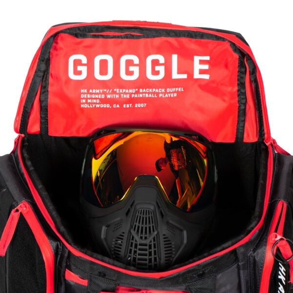 Hk Army Expand Gear Bag Backpack - Shroud Black/Red