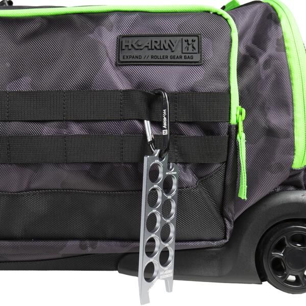 Hk Army Expand Roller Gear Bag - Shroud Black/Green