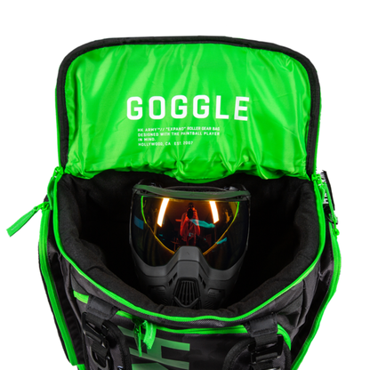 Hk Army Expand Roller Gear Bag - Shroud Black/Green
