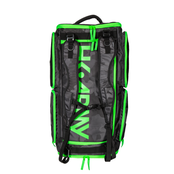 Hk Army Expand Roller Gear Bag - Shroud Black/Green
