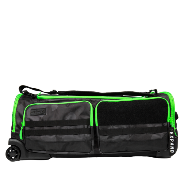 Hk Army Expand Roller Gear Bag - Shroud Black/Green