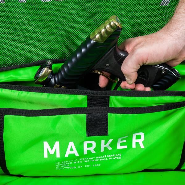 Hk Army Expand Roller Gear Bag - Shroud Black/Green