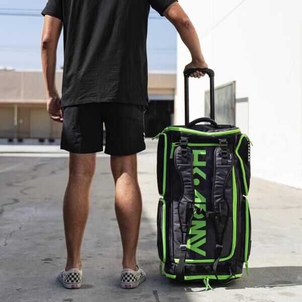 Hk Army Expand Roller Gear Bag - Shroud Black/Green