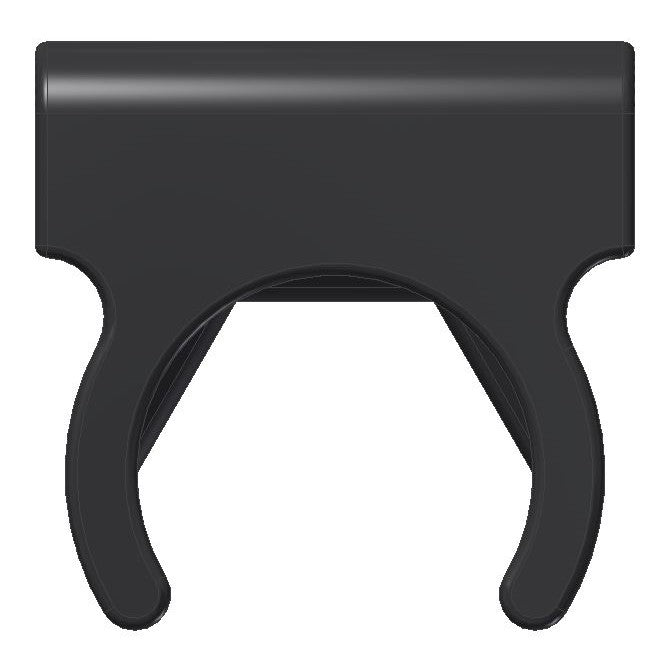 40x Universal 8mm Black Trim Clip Fasteners – 77A – Compatible With Fiat Ducato & More