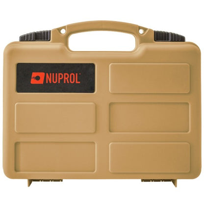 NUPROL SMALL HARD CASE - Tan (WAVE FOAM INSERT)