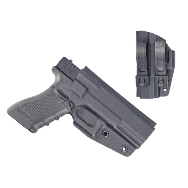 Kydex Customs Bare Bones GLK Holster - Left Handed - Black