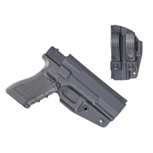 Kydex Customs Bare Bones GLK Holster - Right Handed - Black