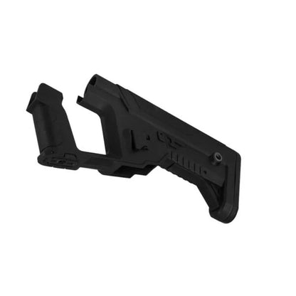 Lancer Tactical Alpha Stock Black for M4 AEG