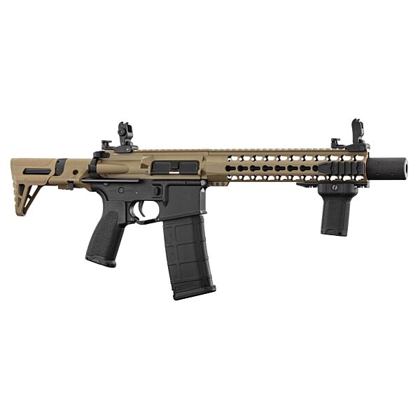 Lancer Tactical LT-19 GEN2 M4 Silencer PDW - Tan/Black