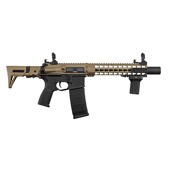 Lancer Tactical LT-19 GEN2 M4 Silencer PDW - Tan/Black