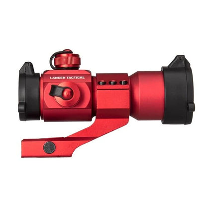 Lancer Tactical Red and Green Dot Scope w/Cantilever Mount - Red (CA445R)